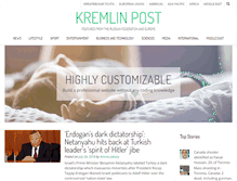 Tablet Screenshot of kremlinpost.com